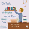Buchcover Ein Tisch, die Bücher und ein Paket namens Sam