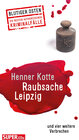 Buchcover Raubsache Leipzig