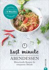 Buchcover Last Minute Abendessen
