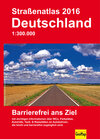 Buchcover Straßenatlas Deutschland 2016