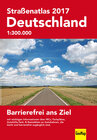 Buchcover Straßenatlas Deutschland 2017
