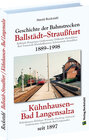 Buchcover Geschichte der Bahnstrecke Ballstädt–Straußfurt 1889–1998