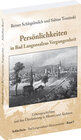 Buchcover Persönlichkeiten in Bad Langensalzas Vergangenheit