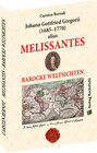 Buchcover MELISSANTES. BAROCKE WELTSICHTEN - Leben und Werk