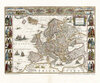 Buchcover Historische Karte: Europa (1635) 1657 [gerollt]