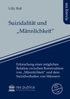 Buchcover Suizidalität und „Männlichkeit“