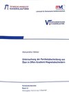 Buchcover Untersuchung der Partikelabscheidung aus Ölen in Offen-Gradient-Magnetabscheidern