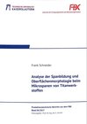 Buchcover Analyse der Spanbildung und Oberflächenmorphologie beim Mikrospanen von Titanwerkstoffen
