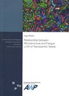 Buchcover Relationship between microstructure and fatigue limit of nanobainitic steels