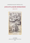 Buchcover Symposium zum 300. Todestag von Johann Jakob Herkomer (1652–1717)