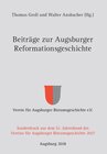 Buchcover Beiträge zur Augsburger Reformationsgeschichte
