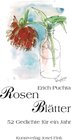Buchcover Rosenblätter – 52 Gedichte für ein Jahr