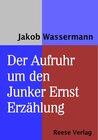 Buchcover Der Aufruhr um den Junker Ernst