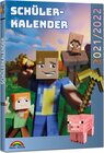 Buchcover Schülerkalender 2021/2022 mit Minecraft inklusive Tipps, Tricks & Crafting-Rezepten