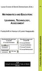 Buchcover Mathematics and Education