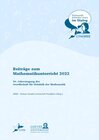 Buchcover Beiträge zum Mathematikunterricht 2022