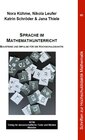 Buchcover Sprache im Mathematikunterricht