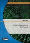Buchcover Kleine Kulturgeschichte des Hackens. Leslie Post