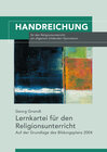 Buchcover Lernkartei für den Religionsunterricht
