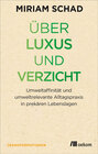 Buchcover Über Luxus und Verzicht