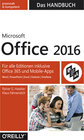 Buchcover Microsoft Office 2016 – Das Handbuch