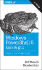 Buchcover Windows PowerShell 5 – kurz & gut