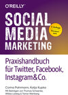 Buchcover Social Media Marketing - Praxishandbuch für Twitter, Facebook, Instagram & Co.