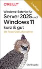 Buchcover Windows-Befehle für Server 2025 und Windows 11 – kurz & gut
