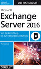 Buchcover Microsoft Exchange Server 2016 – Das Handbuch
