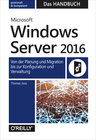 Buchcover Microsoft Windows Server 2016 – Das Handbuch