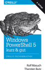 Buchcover Windows PowerShell 5 – kurz & gut