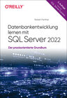 Buchcover Datenbankentwicklung lernen mit SQL Server 2022