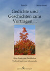 Buchcover Gedichte und Geschichten zum Vortragen ... Band 4