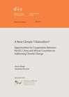 Buchcover A new climate trilateralism?