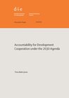 Buchcover Accountability for development cooperation under the 2030 Agenda