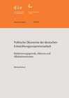 Buchcover Politische Ökonomie der deutschen Entwicklungszusammenarbeit