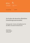 Buchcover Die Struktur der deutschen öffentlichen Entwicklungszusammenarbeit