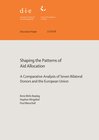 Buchcover Shaping the patterns of aid allocation