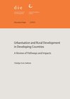 Buchcover Urbanisation and rural development in developing countries