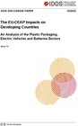 Buchcover The EU-CEAP impacts on developing countries