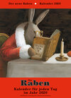 Buchcover Der Raben-Kalender 2020
