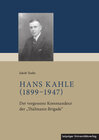 Buchcover Hans Kahle (1899–1947)