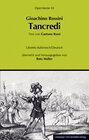 Buchcover Goachino Rossini: Tancredi