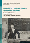 Buchcover Chemistry as a University Degree – Development and impact