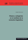 Buchcover Clases y categorías en el análisis de la variación lingüística