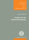 Buchcover Probleme bei der Pandemiebewältigung
