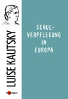 Buchcover Schulverpflegung in Europa