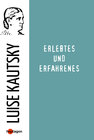 Buchcover Erlebtes und Erfahrenes