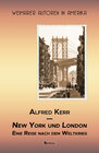 Buchcover New York und London