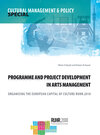 Buchcover Programme and Project development in Arts Management
